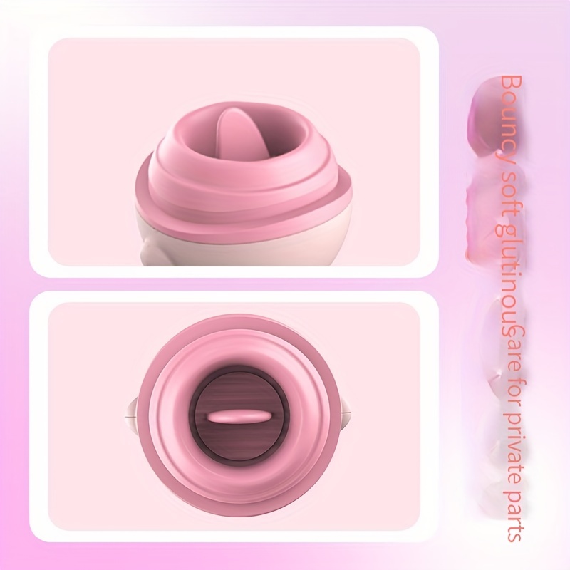 Female Tongue Licking Vibrator and Nipple Massager